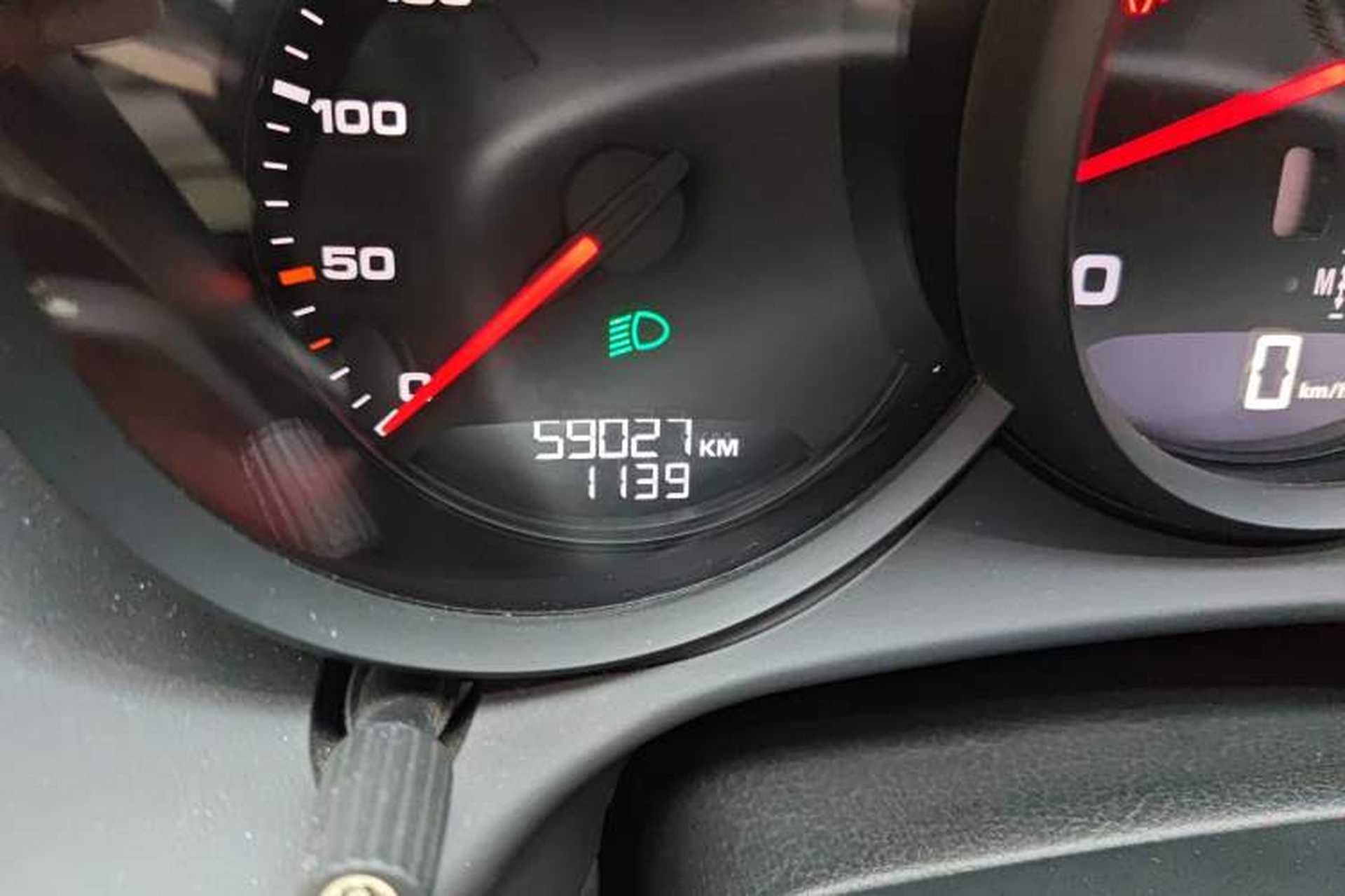 Used Porsche Boxster 2015 Boxster Style Edition 2.7L Odometer Close Up