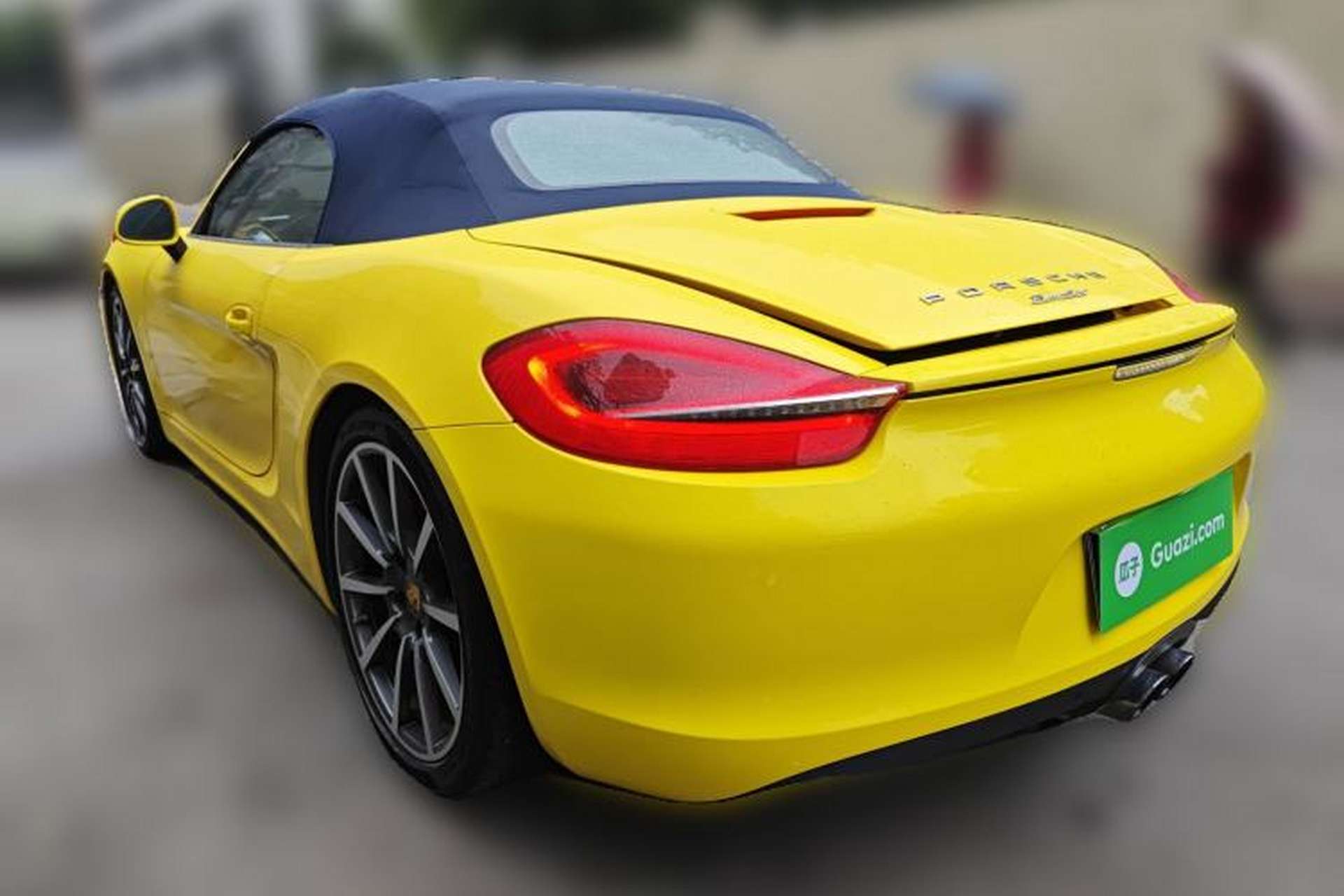 Used Porsche Boxster 2015 Boxster Style Edition 2.7L Rear Left 45 Deg