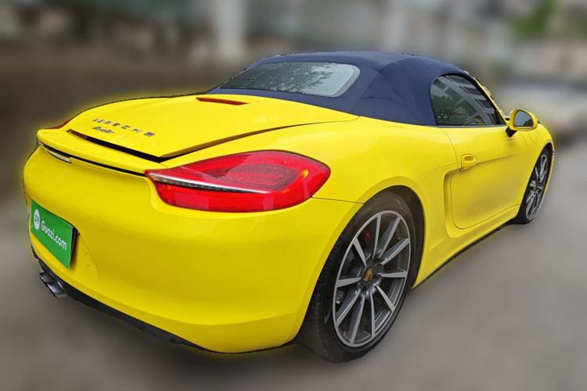 Used Porsche Boxster 2015 Boxster Style Edition 2.7L Rear Right 45 Deg