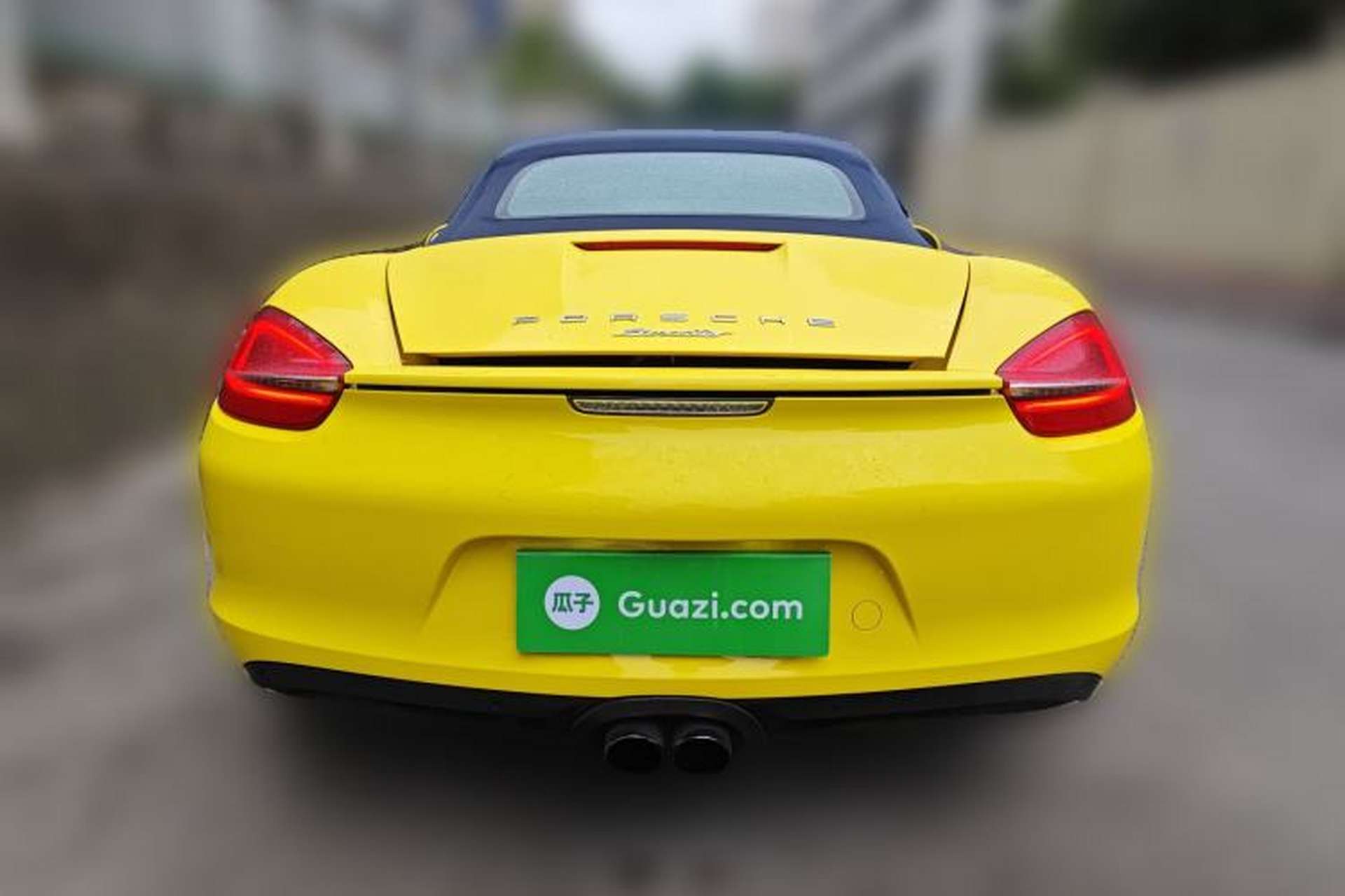 Used Porsche Boxster 2015 Boxster Style Edition 2.7L Rear