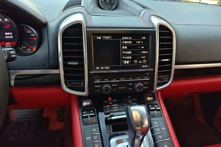 Used Porsche Cayenne 2007 Cayenne 3.6L Audio And AC Panel