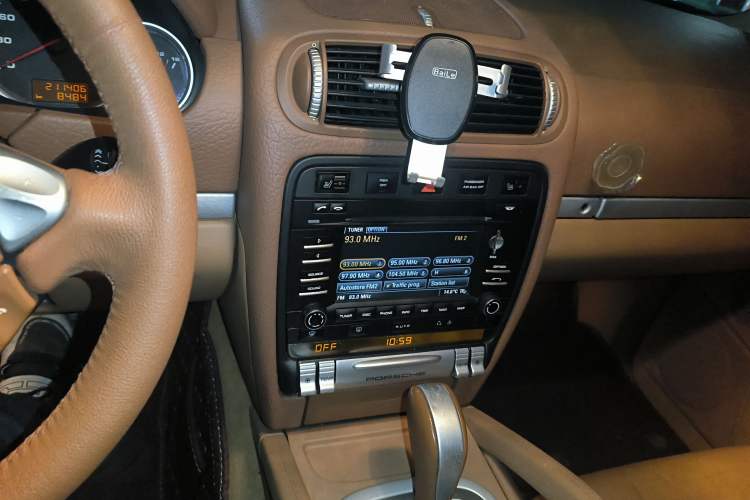 Used Porsche Cayenne 2007 Cayenne S 4.8L Audio And AC Panel