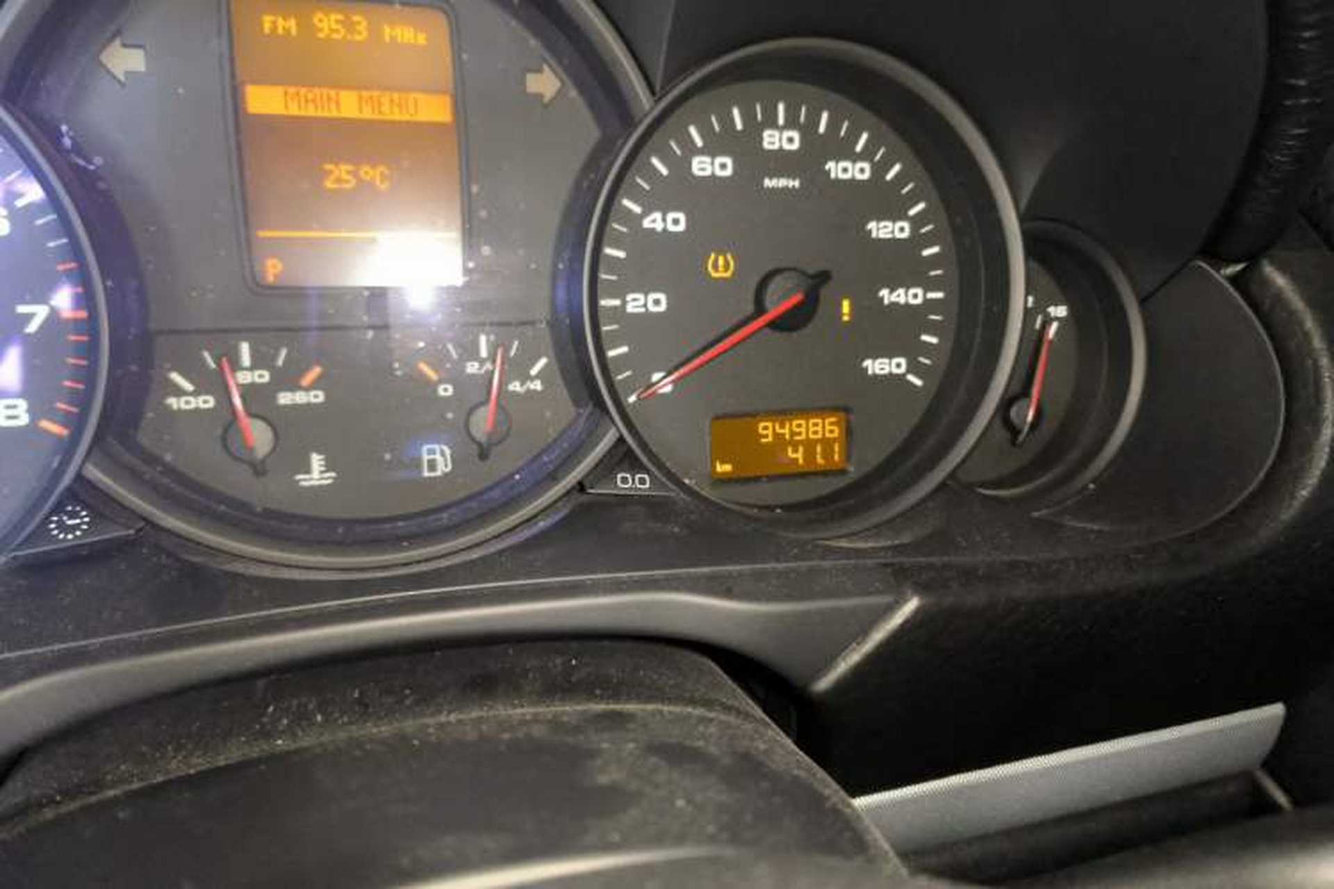 Used Porsche Cayenne 2007 Cayenne 3.6L Odometer Close Up
