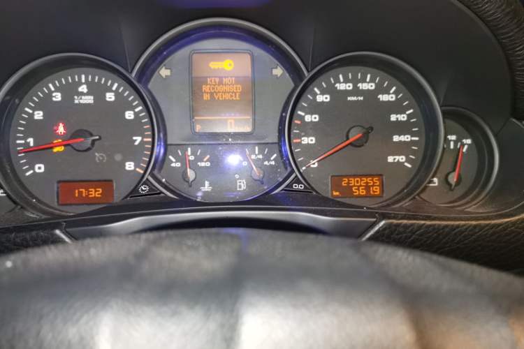 Used Porsche Cayenne 2007 Cayenne 3.6L Odometer Close Up