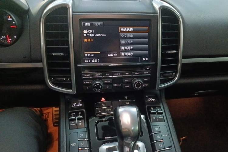 Used Porsche Cayenne 2011 Cayenne 3.0T Audio And AC Panel