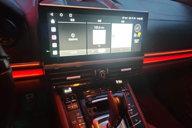 Used Porsche Cayenne 2011 Cayenne 3.0T Audio And AC Panel