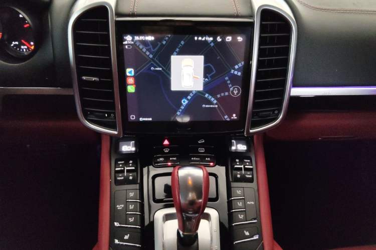 Used Porsche Cayenne 2011 Cayenne 3.0T Audio And AC Panel