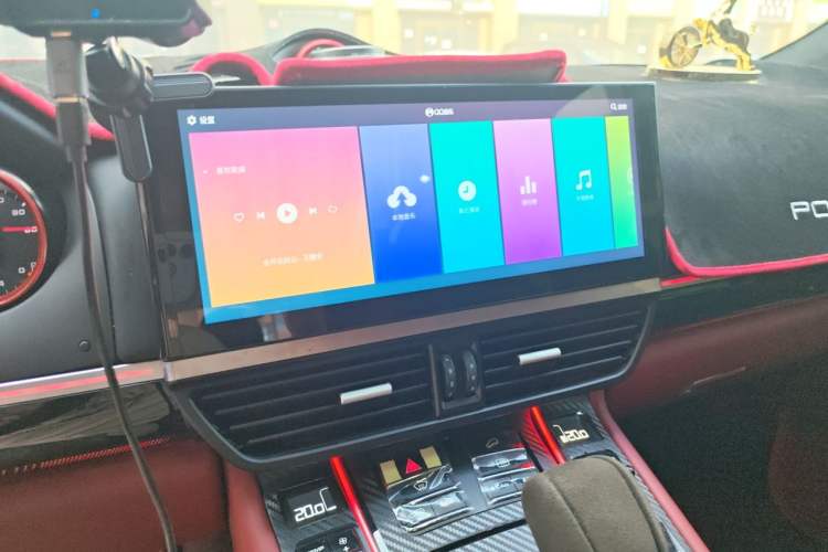 Used Porsche Cayenne 2011 Cayenne 3.0T Audio And AC Panel