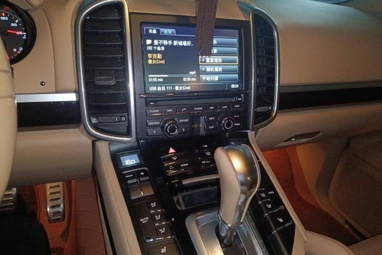 Used Porsche Cayenne 2011 Cayenne S 4.8L Audio And AC Panel