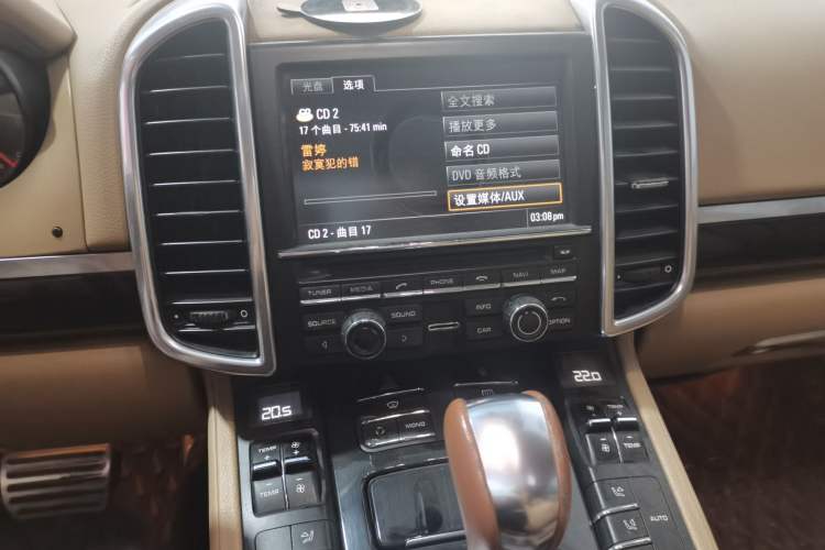 Used Porsche Cayenne 2011 Cayenne 3.0T Audio And AC Panel