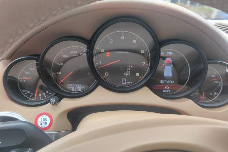 Used Porsche Cayenne 2011 Cayenne 3.0T Instrument Cluster