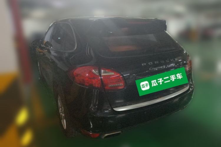 Used Porsche Cayenne 2011 Cayenne S Hybrid 3.0T Rear Left 45 Deg