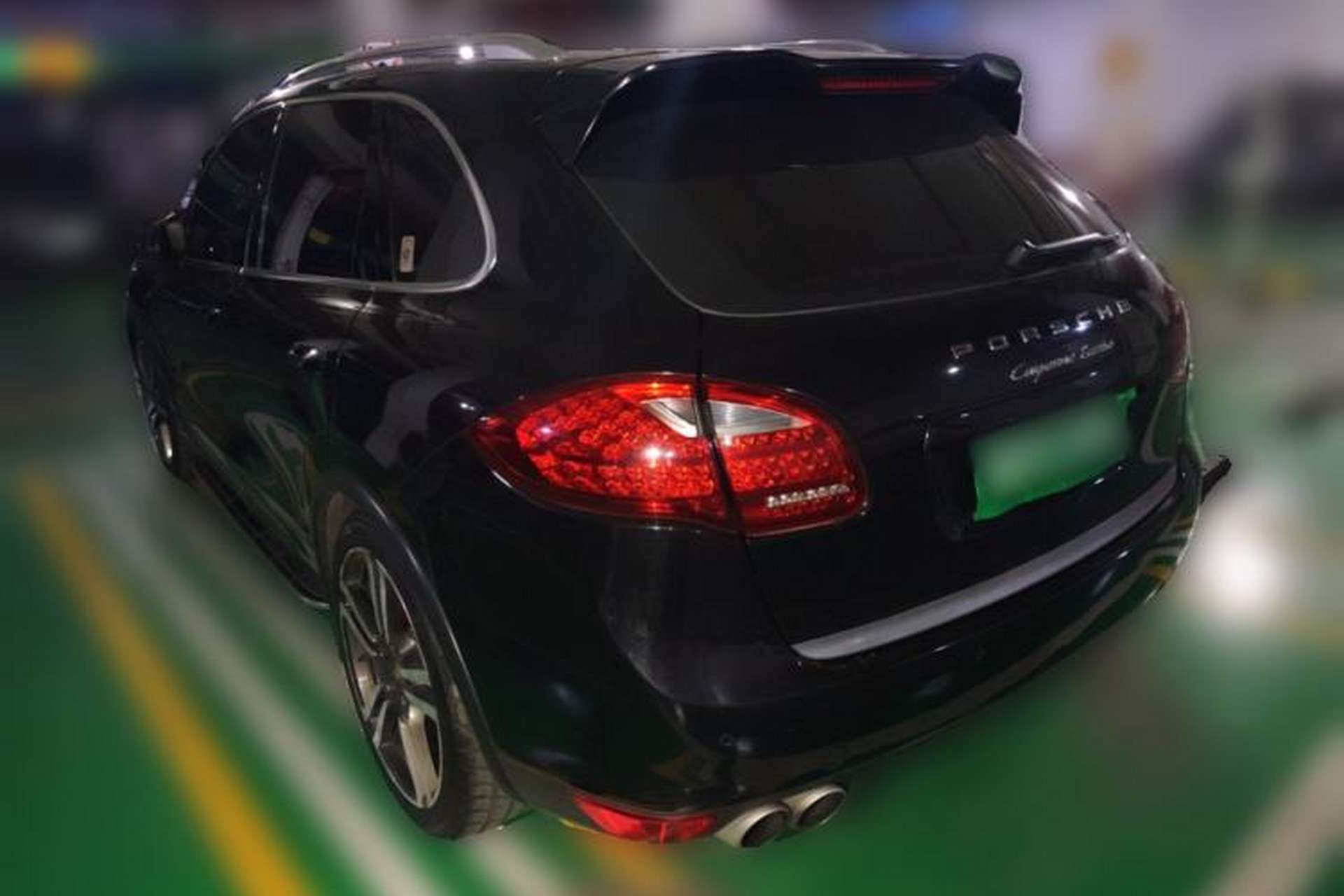 Used Porsche Cayenne 2011 Cayenne Turbo 4.8T Rear Left 45 Deg