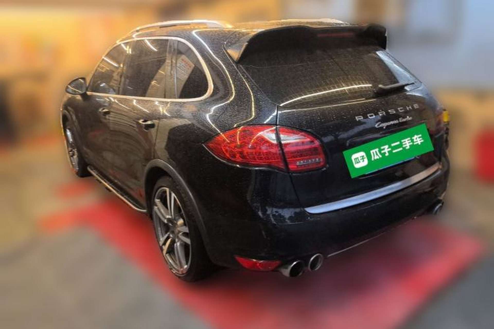 Used Porsche Cayenne 2011 Cayenne Turbo 4.8T Rear Left 45 Deg