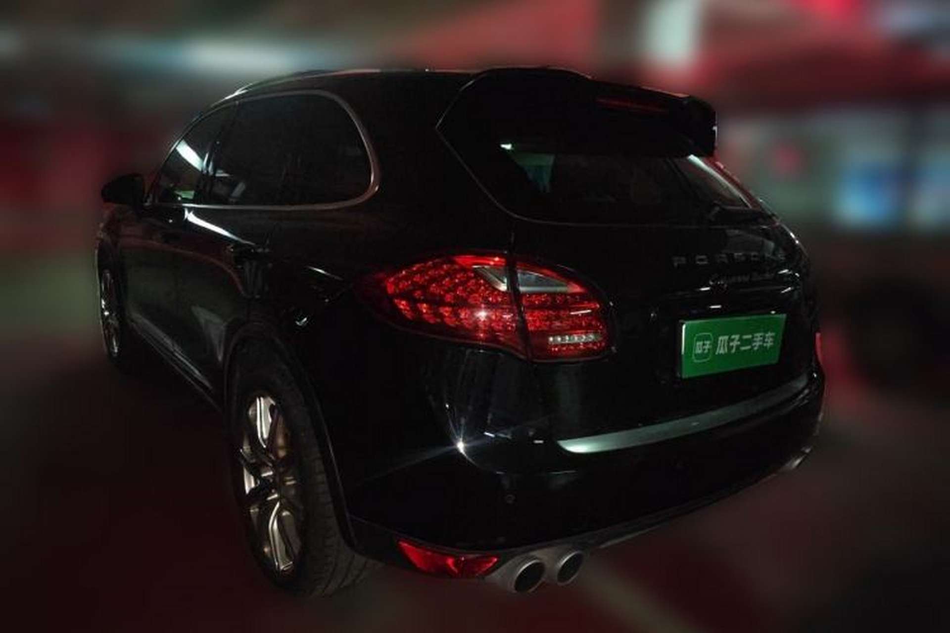 Used Porsche Cayenne 2011 Cayenne Turbo 4.8T Rear Left 45 Deg