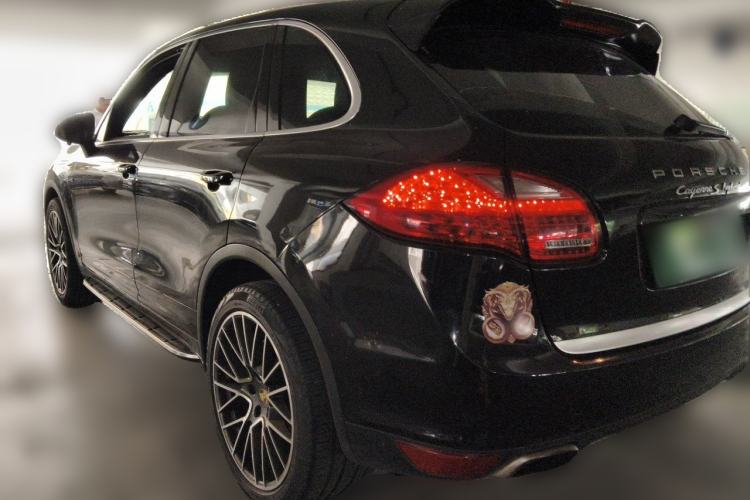 Used Porsche Cayenne 2011 Cayenne S Hybrid 3.0T Rear Left 45 Deg