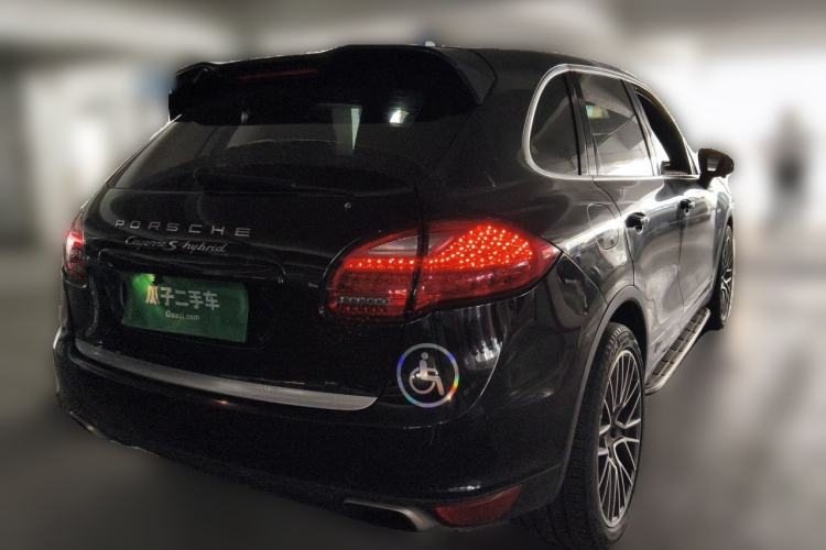 Used Porsche Cayenne 2011 Cayenne S Hybrid 3.0T Rear Right 45 Deg