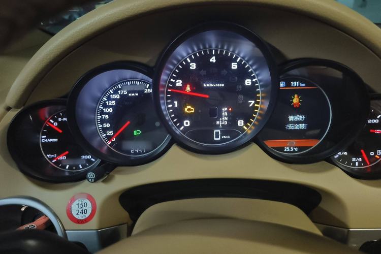 Used Porsche Cayenne 2011 Cayenne S Hybrid 3.0T Instrument Cluster