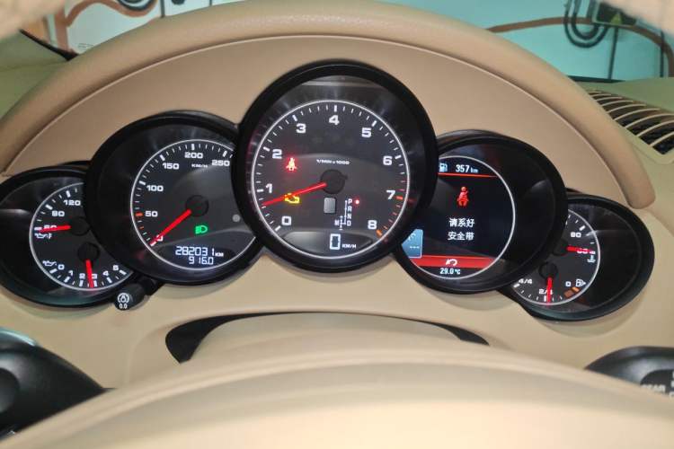 Used Porsche Cayenne 2011 Cayenne 3.0T Instrument Cluster