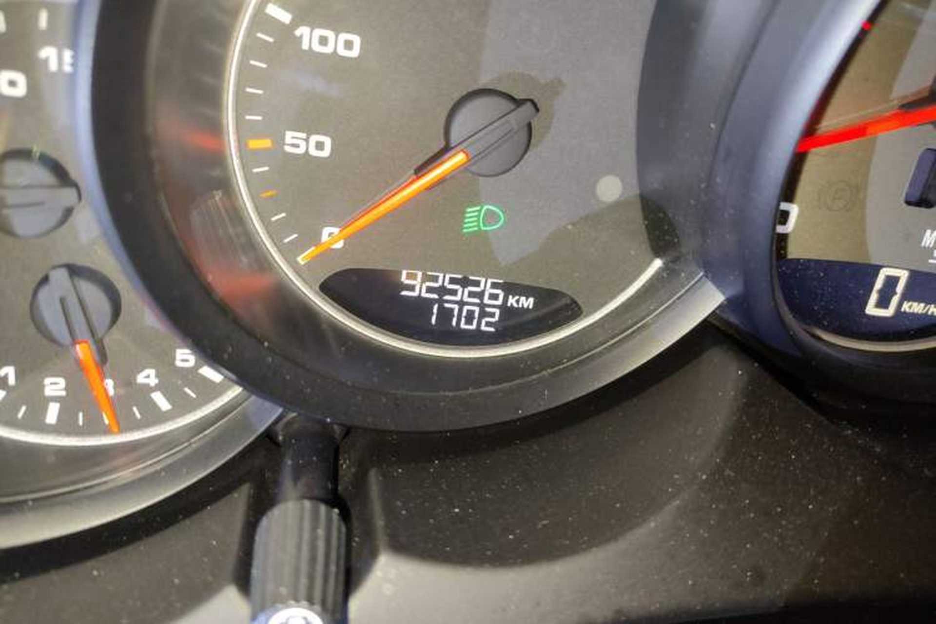 Used Porsche Cayenne 2011 Cayenne S 4.8L Odometer Close Up