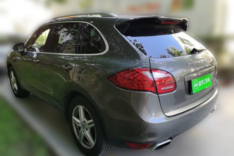 Used Porsche Cayenne 2011 Cayenne S Hybrid 3.0T Rear Left 45 Deg