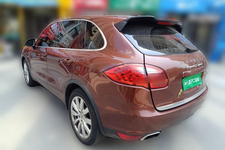 Used Porsche Cayenne 2011 Cayenne S Hybrid 3.0T Rear Left 45 Deg