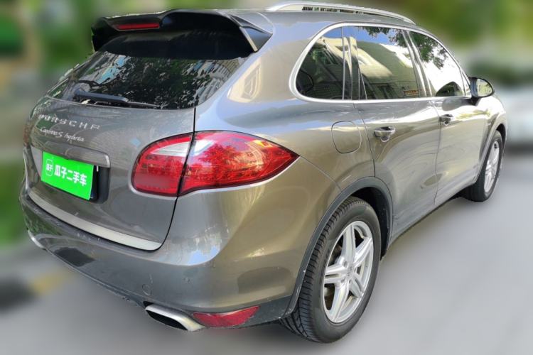 Used Porsche Cayenne 2011 Cayenne S Hybrid 3.0T Rear Right 45 Deg