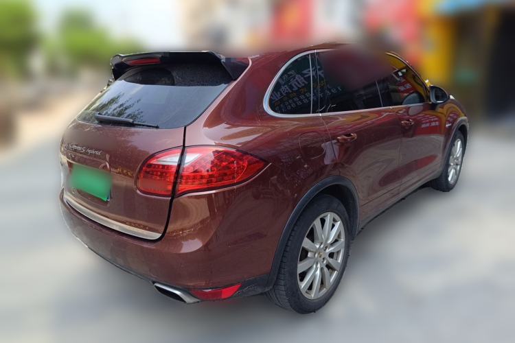 Used Porsche Cayenne 2011 Cayenne S Hybrid 3.0T Rear Right 45 Deg