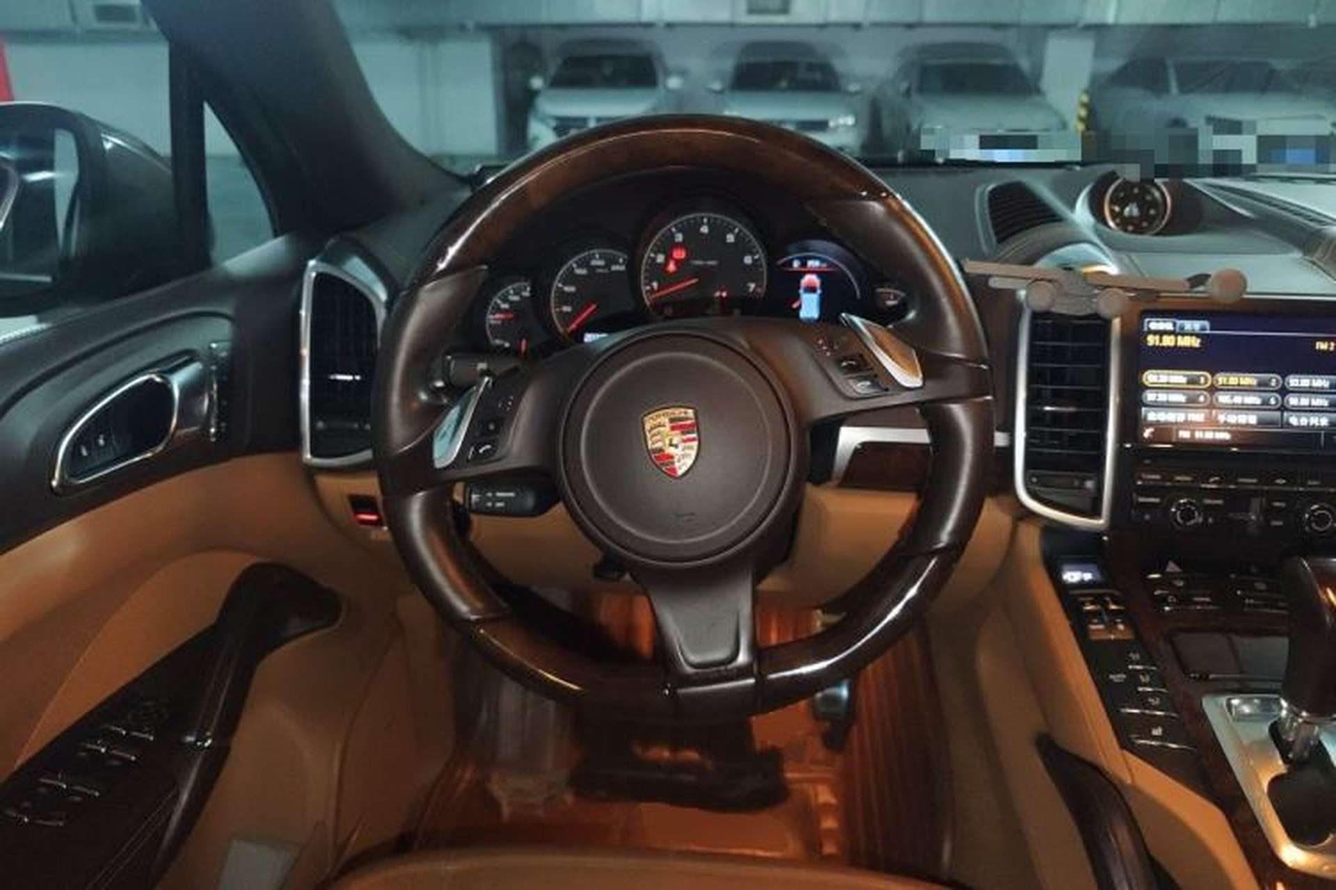 Used Porsche Cayenne 2011 Cayenne 3.0T Steering Wheel