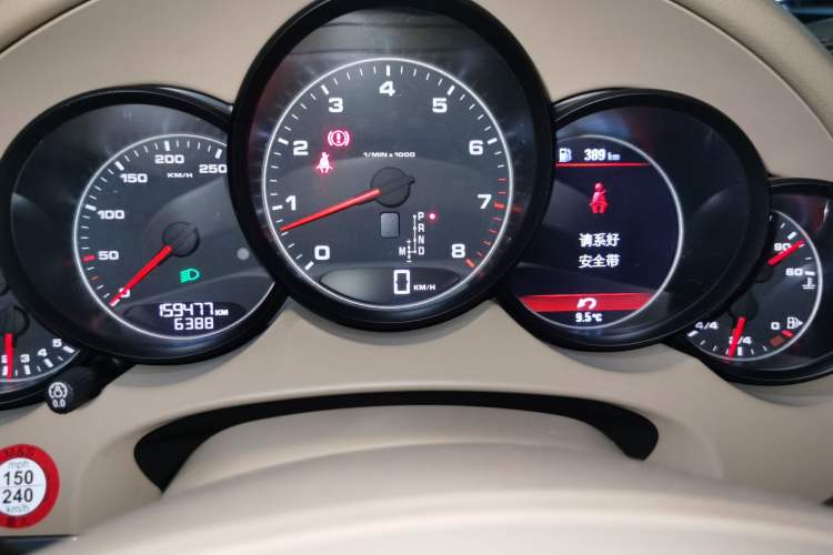 Used Porsche Cayenne 2011 Cayenne 3.0T Instrument Cluster