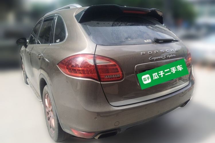 Used Porsche Cayenne 2011 Cayenne S Hybrid 3.0T Rear Left 45 Deg