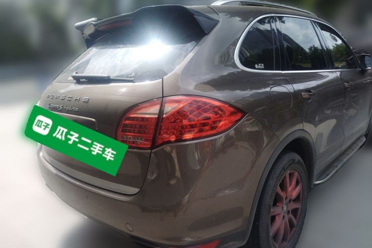 Used Porsche Cayenne 2011 Cayenne S Hybrid 3.0T Rear Right 45 Deg