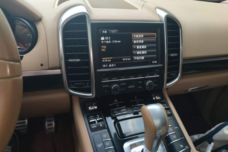 Used Porsche Cayenne 2011 Cayenne 3.0T Audio And AC Panel