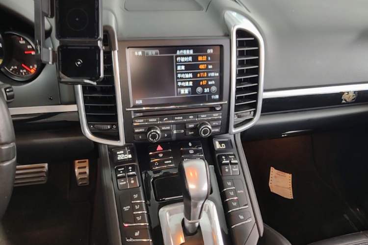 Used Porsche Cayenne 2011 Cayenne S 4.8L Audio And AC Panel