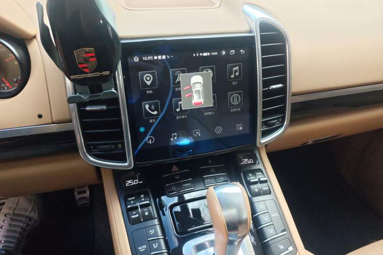 Used Porsche Cayenne 2011 Cayenne 3.0T Audio And AC Panel