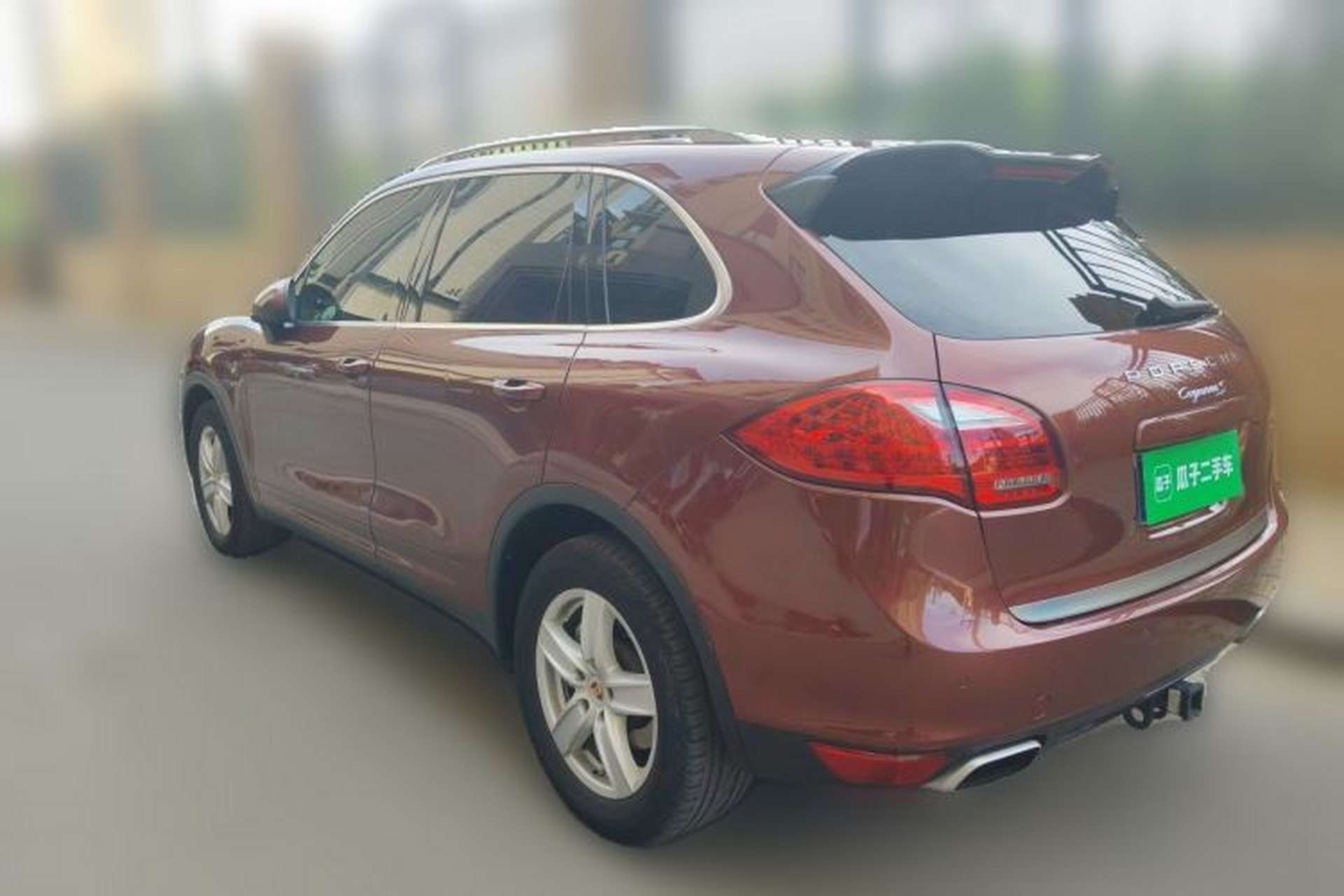 Used Porsche Cayenne 2011 Cayenne S Hybrid 3.0T Rear Left 45 Deg