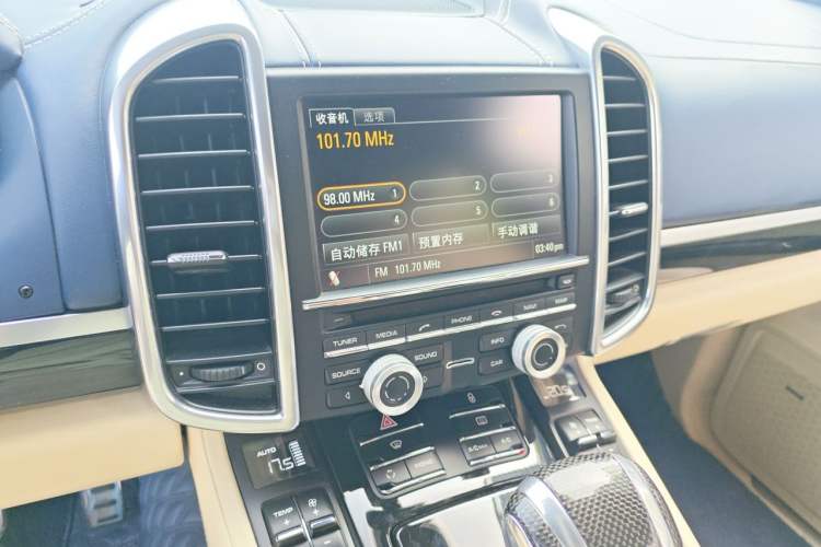 Used Porsche Cayenne 2011 Cayenne S 4.8L Audio And AC Panel