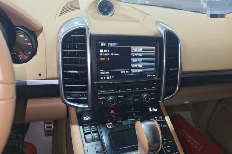 Used Porsche Cayenne 2011 Cayenne 3.0T Audio And AC Panel