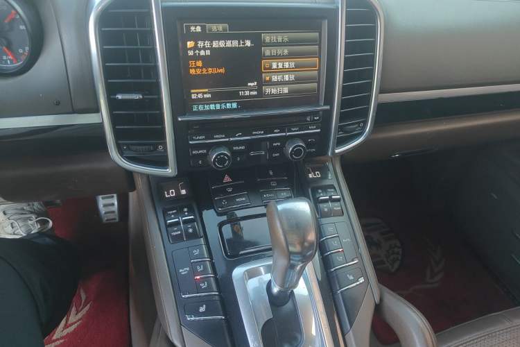 Used Porsche Cayenne 2011 Cayenne S 4.8L Audio And AC Panel