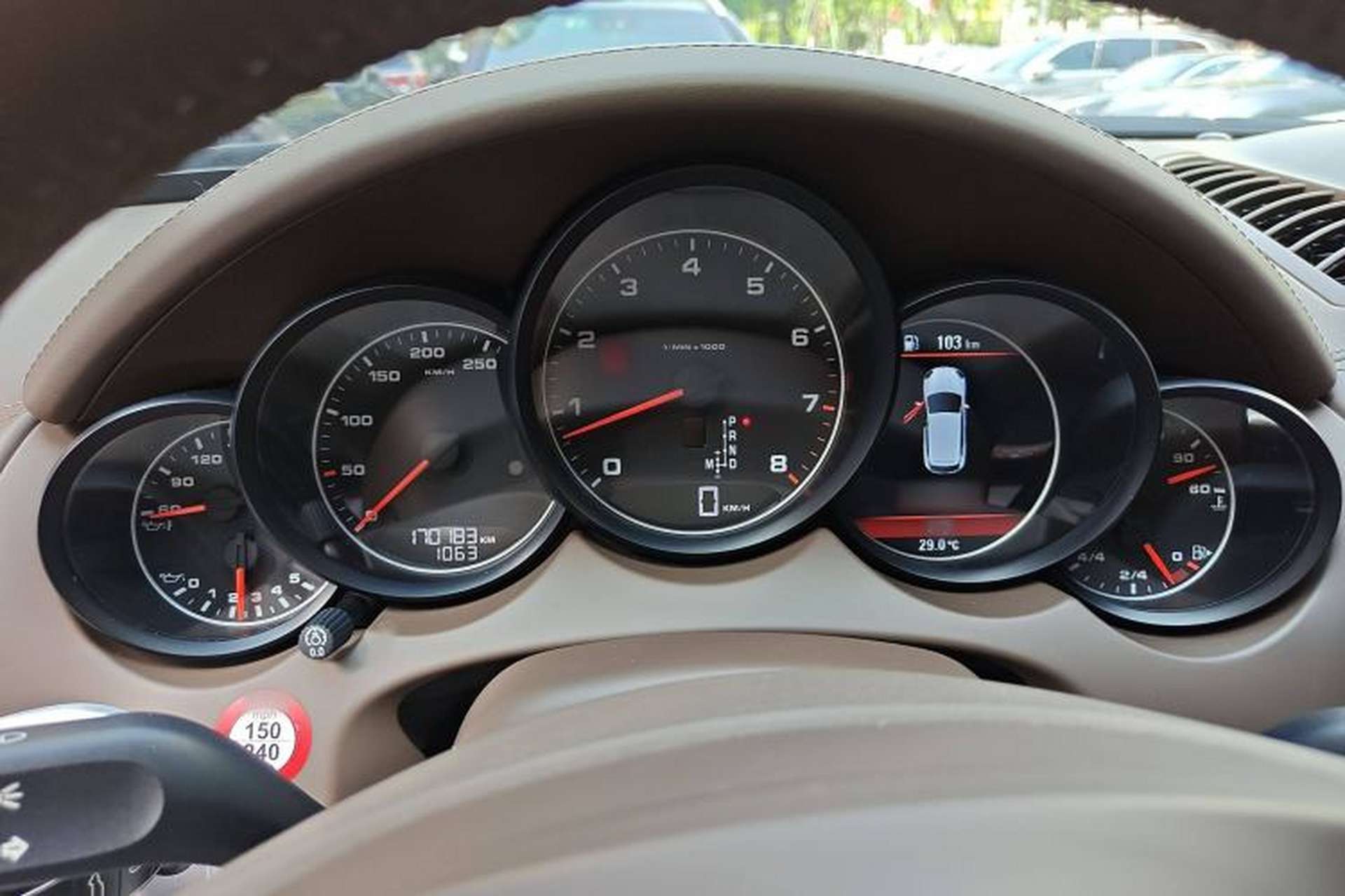 Used Porsche Cayenne 2011 Cayenne 3.0T Instrument Cluster
