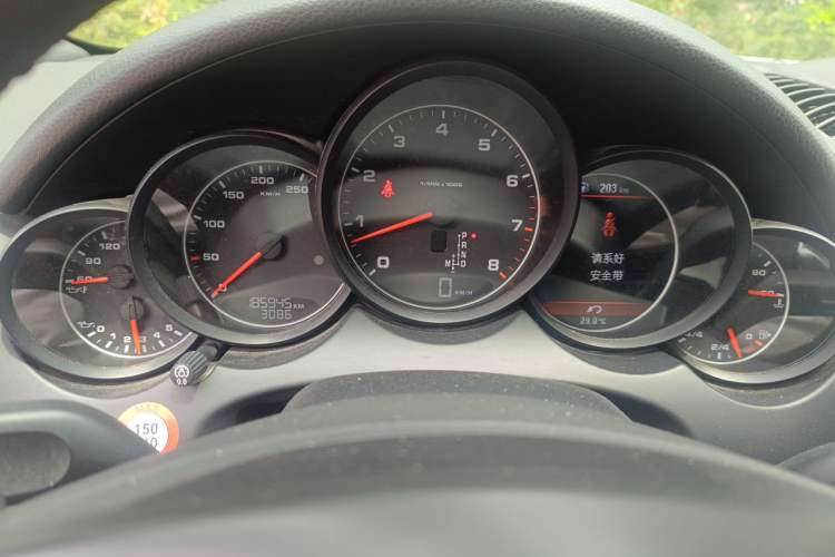 Used Porsche Cayenne 2011 Cayenne 3.0T Instrument Cluster