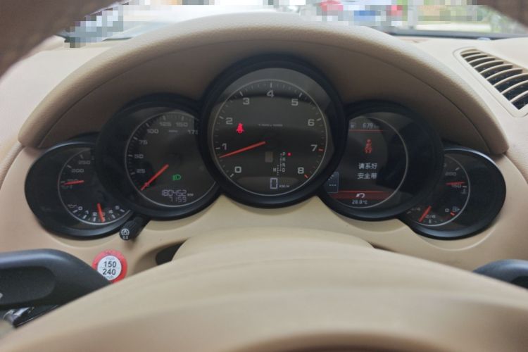 Used Porsche Cayenne 2011 3.6L automatic transmission U.S. specification Instrument Cluster