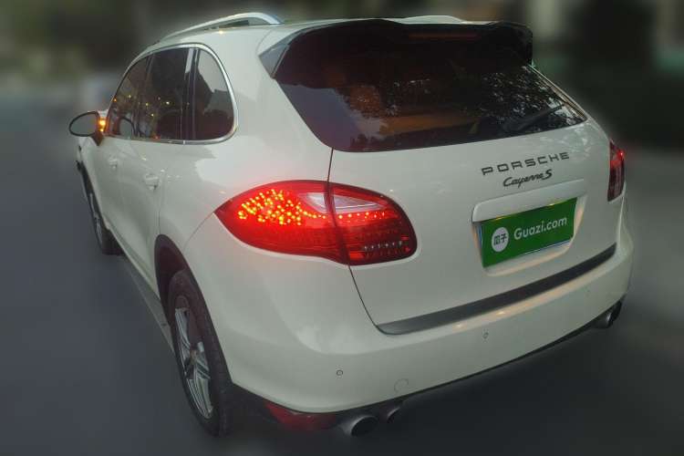 Used Porsche Cayenne 2011 Cayenne S Hybrid 3.0T Rear Left 45 Deg
