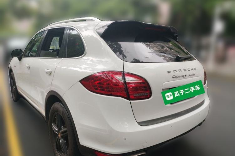 Used Porsche Cayenne 2011 Cayenne S Hybrid 3.0T Rear Left 45 Deg