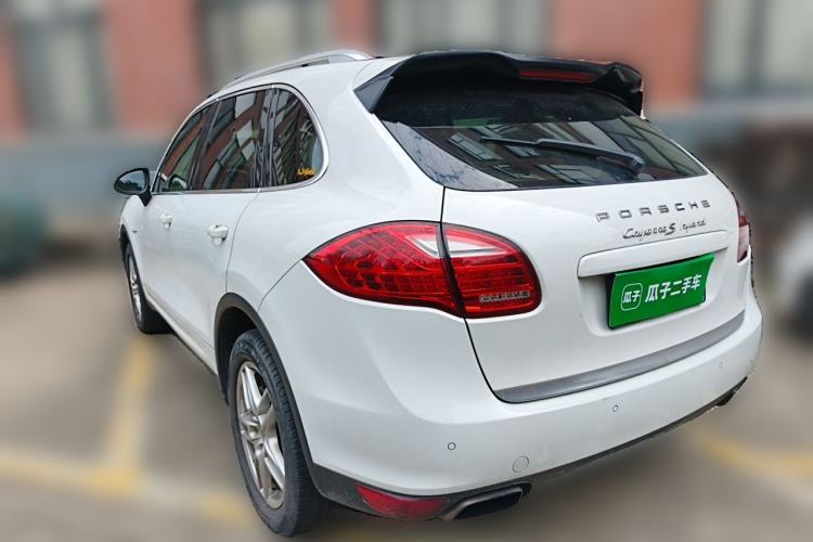 Used Porsche Cayenne 2011 Cayenne S Hybrid 3.0T Rear Left 45 Deg
