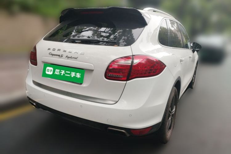 Used Porsche Cayenne 2011 Cayenne S Hybrid 3.0T Rear Right 45 Deg