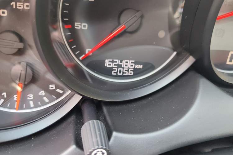 Used Porsche Cayenne 2012 Cayenne GTS 4.8L Odometer Close Up