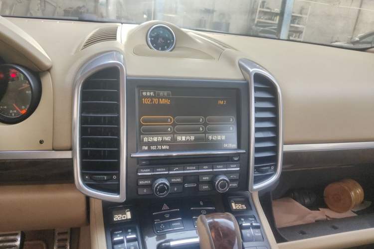 Used Porsche Cayenne 2012 Cayenne GTS 4.8L Audio And AC Panel