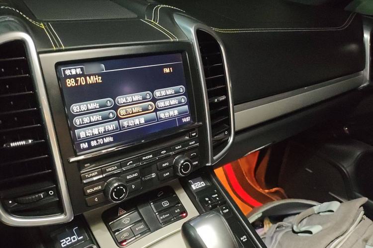 Used Porsche Cayenne 2012 Cayenne GTS 4.8L Audio And AC Panel