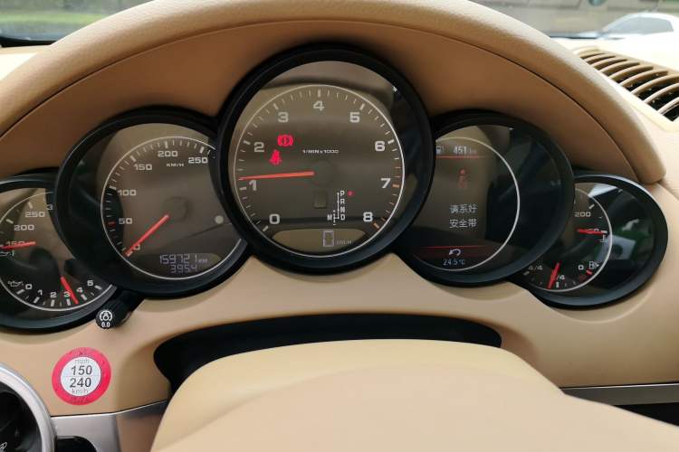 Used Porsche Cayenne 2013 3.6L automatic transmission U.S. specification Instrument Cluster